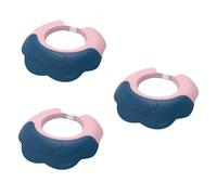 TOYANDONA 3 Piezas Gorro De Ducha De Silicona Para Bebé Tapas De Champú Para Bebés Gorro Bebe Con Visera Anilla Elastica Gorro De Sol Para Bebe Tipe Equipo De Protección Tómate Un Baño Niño