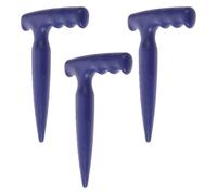 TOYANDONA 3 Piezas Herramientas para Plantar Plántulas de Jardín , Sembradora Manual de Abs Ligera y Portátil, Tamaño 18 X 10 Cm, Herramienta de Jardinería para Huerto y Macizos de Flores