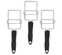 TOYANDONA 3 Piezas Pinza para Bandeja de Horno y Freidora de Aire, Acero