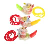 TOYANDONA 3 Piezas Silbato De Pájaro Silbato De Juguete Musical Mini Silbatos De Juguete Silbatos Musicales De Aves Silbato Instrumento Musical De Juguete Silbato Para Cerámica