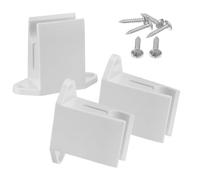 TOYANDONA 3 Piezas Soporte de Manivela para Toldo de Autocaravana con Tornillos, Compatible con Varillas de 13 Mm, Resistente y Compacto para Instalación en Estores Enrollables
