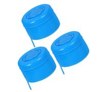 TOYANDONA 3 Piezas Tapa de Repuesto para Botella de Agua de 1 Galón Azul, Plástico Resistente, Fácil Instalación y Uso Versátil para Dispensadores Hogar y Actividades al Aire Libre