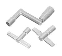 TOYANDONA 3 Piezas Tecla De Tambor Regulador De Tambor Herramienta De Reparación De Llaves Accesorios Deportivos Tecla De Movimiento Acero Inoxidable En El Interior Tambor Electrico