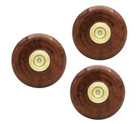 TOYANDONA 3 Piezas Violonchelo Sin Estera Soporte Para Tapón De Clavija Para Violonchelo Protector De Piso De Alfombra Tapón Para Violonchelo Parada De Bajo Soporte De Piso No Estera Brown