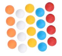 TOYANDONA 3 Series Bolas Huecas para Entrenamiento Interior Paquete Brillantes para Práctica De Swing Y De Técnica 20 Piezas*3