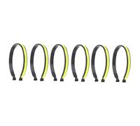 TOYANDONA 3 Series Clips Reflectantes para Pantalones De Ciclismo Bandas De Seguridad para Ropa Visibilidad 2 Piezas X 3