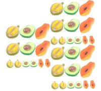 TOYANDONA 3 Series Encantos Adornos Para Manualidades De Joyería Colgantes Para Collares Y Decoración Diy De Realistas 12 Piezas X 3