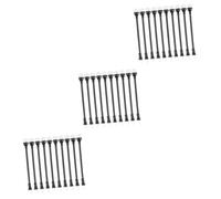 TOYANDONA 3 Series Lámpara Miniatura De Jardín para Micro Paisaje Decoración De Casa De Muñecas De Accesorio para Bonsái Y Miniaturas Estilo Chic Y Estable 20 Piezas*3