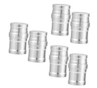 TOYANDONA 3 Series Mini Lámpara De Alcohol De Aluminio para Camping Y Herramienta De Calefacción Portátil para Experimentos Y Actividades 2 Piezas X 3