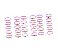 TOYANDONA 3 Series Pulseras Para Pulsera De Silicona Pulsera De Fiesta Muñequeras De Silicona 10 Piezas*3