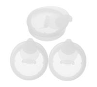 TOYANDONA 3 Tapas de Repuesto Prevención de Fugas Diseño Minimalista, Ajuste para Jarras de Agua de Plástico Blanco para Oficina y Exterior