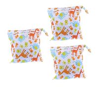 TOYANDONA 3 Uds Bolsas De Pañales para Bebés Mochila Pañalera para Bebe Bolsa De Pañales Bolsa Seca Y Húmeda Bolsa De Pañales Reutilizable Bolsa De Pañales Lavable Bolsa De Pañales para