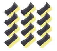 TOYANDONA 30 Esponjas para Fregar Coches Base EVA Aplicadores para Abrillantador de Neumáticos y Cepillos para Lavado Detallado Tamaño 10X6X4 CM Uso Múltiple para Limpieza y Pulido de