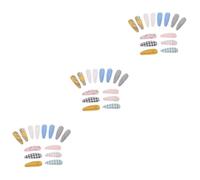 TOYANDONA 30 Pares Clip lateral de tela pinza para el cabello para niños pequeños pinzas para el cabello de las niñas pinza de pelo flequillo tiara horquillas para niños pasador de niño Poli