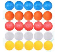 TOYANDONA 30 Piezas Pelota Hueca No Porosa para Entrenamiento Interior, PP | Flexible y Ligera, Segura para Muebles y Personas, Práctica Lugar, Uso Recreativo