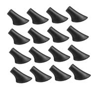 TOYANDONA 30 Piezas Puntas de Bastón de Senderismo Antideslizantes de Plástico para Bastones de Trekking Reemplazos de Puntas para Bastones y Muletas