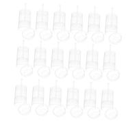 TOYANDONA 30 piezas Push Cake Holders de Molde Redondo para Tartas DIY Empujador de Pasteles Resistente y Hermético para Reuniones Familiares Fiestas y Cumpleaños