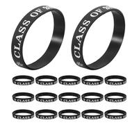 TOYANDONA 30 Pulseras de Silicona para La Promoción de 2026 (a Granel) para Graduación, para Hombres Y Mujeres, Ideales para Eventos de Graduación, Como Regalo para Quienes Terminan Sus Estudios Y