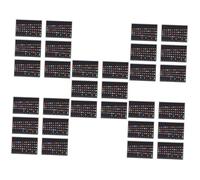 TOYANDONA 30hojas Calcomanías De Escala Para Ukulele Pegatinas De Notas Para Diapasón Accesorios Para Aprender Ukulele Material Duradero y Fácil De Usar