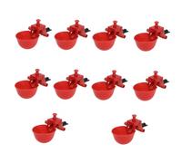 TOYANDONA 30piezas Bebedero Automático De Agua para Aves De Corral Comedero para Bebedero para Pollos Tazones De Regulable Cantidad De Agua Adecuado para o Jardines