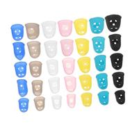 TOYANDONA 35piezas Protectores De Dedos Para Guitarra De Silicona Para Practicar y Tocar La Guitarra Acústica Protegiendo Las Puntas Dedos