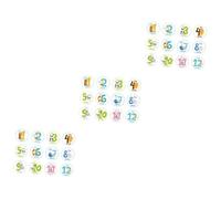 TOYANDONA 36 Piezas etiqueta engomada del bebé animales pegatinas apoyos de la foto del bebé Pegatinas mensuales para Pegatinas de animales para pegatina infantil