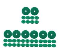 TOYANDONA 360piezas Arandelas De Fieltro para Regulación del Teclado De Piano Accesorios De Reparación De Alta Durabilidad Lavables Forma Redonda Compatible Herramientas De del Piano