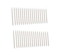 TOYANDONA 36piezas Cuerda De Trastes De Guitarra Eléctrica De Aleación De Cobre-níquel De Resistente La Corrosión Compatible Bajo Eléctrico Plata