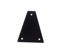 TOYANDONA 3agujeros Cubierta De Barra De De Triangular De Huecos Para Guitarra Eléctrica y Eficaces Color Negro