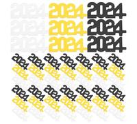 TOYANDONA 3bolsas Decoración Confeti para Fiestas de Año de Confeti Decorativo para Mesas de Celebración