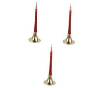 TOYANDONA 3juegos Instrumento Musical Suona De Madera Para Principiantes Para Adultos Diseño De Ébano y Palisandro Sonido y Tradicional Incluye Lengüeta y Accesorios Aleatorios