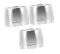 TOYANDONA 3piezas Abrazadera De Clarinete De Metal Clip Duradero Para Lengüetas De Clarinete Accesorio Musical Práctico y Repuesto Para Músicos Profesionales