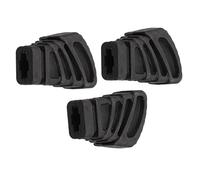 TOYANDONA 3piezas Almohadillas De Goma Para Rack De Batería Protectores De Suelo Multifunción Para Batería Tapetes Para Soporte De