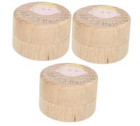TOYANDONA 3piezas Caja De Recuerdos De De Cabello De Madera Para Almacenamiento Para Primer De Cabello Contenedor De Recuerdos De Gran Capacidad