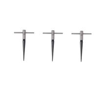 TOYANDONA 3piezas Escariador De Mano Mango t Herramienta De Corte De Flautas Para Luthier Para Perforar y Chaflanar Herramienta Duradera