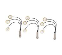 TOYANDONA 3piezas Kalimba Pickup Profesional De Plata Accesorio Para Piano De Pulgar Mejora El Sonido Experiencia Musical Fácil De Instalar y Usar Compatible Instrumentos Musicales