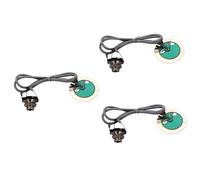 TOYANDONA 3piezas Micrófono Piezoeléctrico Mini Para Guitarra Violín Banjo Ukelele y Mandolina Transductor Acústico Autoadhesivo De Fácil Instalación Sonido Directo Sin Interferencias