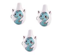 TOYANDONA 3piezas Ocarina De Patrón De Serpiente Instrumento Musical Portátil Para Decoración De Escritorio y Aprendizaje Para Principiantes y Músicos Profesionales