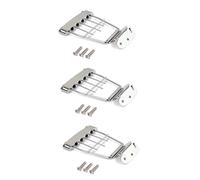 TOYANDONA 3piezas Plated String Adjustable Tailpiece for Archtop Guitar Compatible with String Guitars Easy to Install with Sturdy Steel Construction