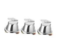 TOYANDONA 3piezas Soporte De Base Para Tambor Tom Compatible Diversos Kits De Batería Instalación Sencilla y Duradera Accesorio Esencial Para Músicos