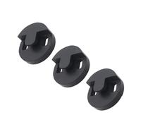 TOYANDONA 3piezas Sordina Para Violonchelo Redonda De Goma Negra Silenciador De Práctica Para Contrabajo y Violonchelo Accesorio Control De Volumen