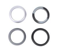 TOYANDONA 4 Anillos de Silicona Deportivos Unisex Resistentes al Agua y Flexibles para Parejas, Diseño Sencillo Adecuado para Ejercicios al Aire Libre y Actividades Acuáticas