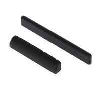 TOYANDONA 4 Cuerdas Kit de Cejuela y Puente de Guitarra Acústica de Ébano Negro para 4 Cuerdas, Mejora el Sonido Jugabilidad, Accesorio Adecuado para Guitarra Flamenca