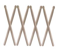 TOYANDONA 4 Pares Palo De Trampa Baquetas De Niño Pequeño Palos De Percusión Niños Mazos Baquetas Para Principiantes Baquetas De Percusión Baqueta Musical Madera Batería Alumno Universal