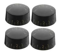 TOYANDONA 4 Pcs Tapas Del Potenciómetro Para Guitarras Eléctricas Reemplazos De Perillas De Volumen Simple y Elegante Diseño