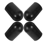 TOYANDONA 4 Piezas Almohadilla de Cuero para Cordal de Contrabajo Protector de Contrabajo Almohadilla Antideslizante de Goma para Uso Escenario Tapones de Goma