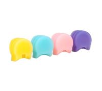 TOYANDONA 4 piezas Almohadillas para Pulgar Clarinetes Color Negro Soporte Suave y Cómodo para Dedos Protección y Fácil Instalación