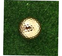 TOYANDONA 4 Piezas Bola de Práctica de Dorada para Entrenamiento para Habilidades y Control el Putting