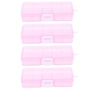 TOYANDONA 4 Piezas Caja Organizadora de Plástico Pequeña