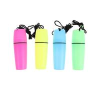 TOYANDONA 4 Piezas Caja para Botella de Agua y Esenciales, Resistente a Golpes, de Plástico Cilíndrico, Adecuado para Kayak y Descenso de Ríos